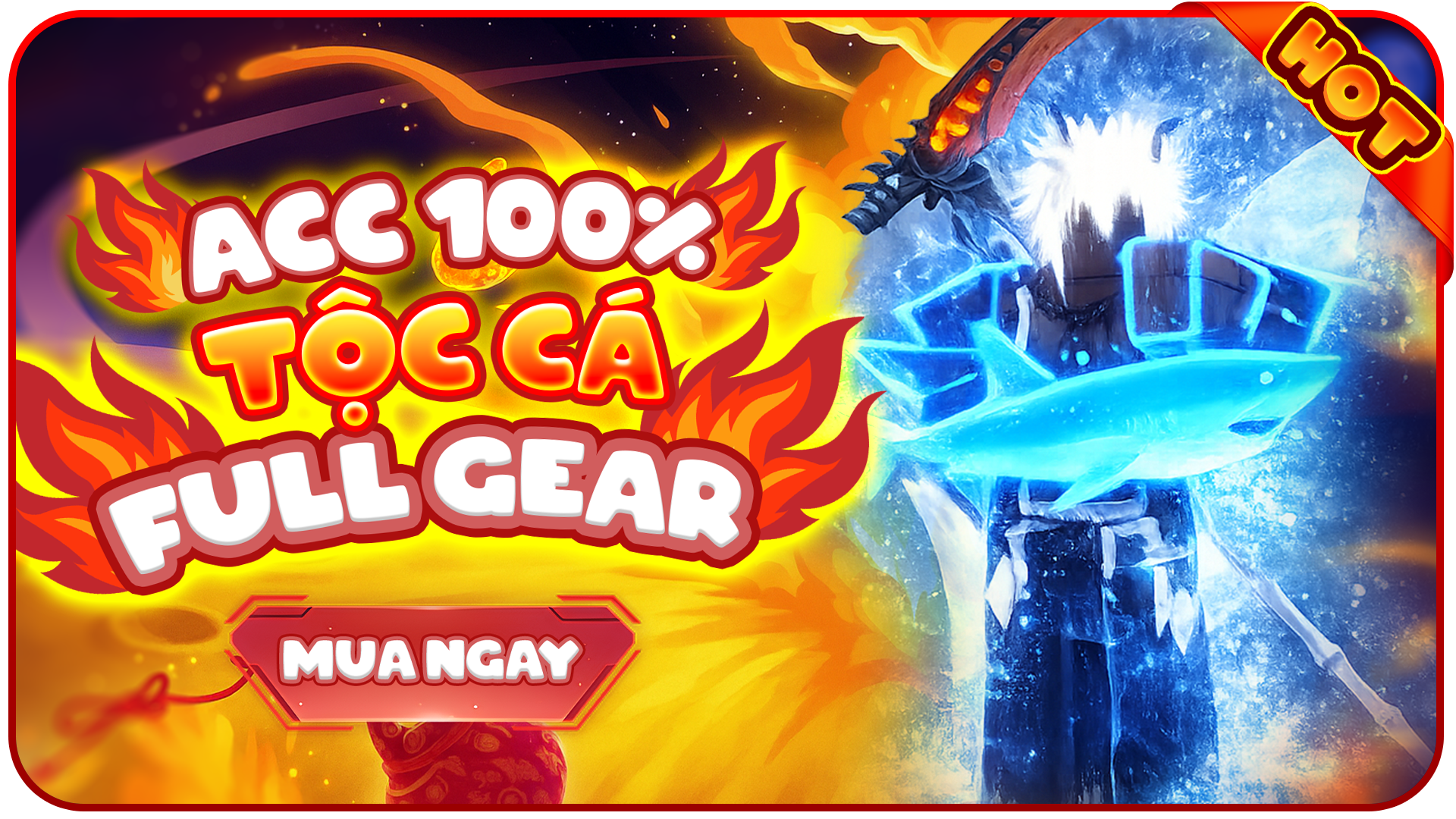 TỘC V4 CÁ FULL GEAR