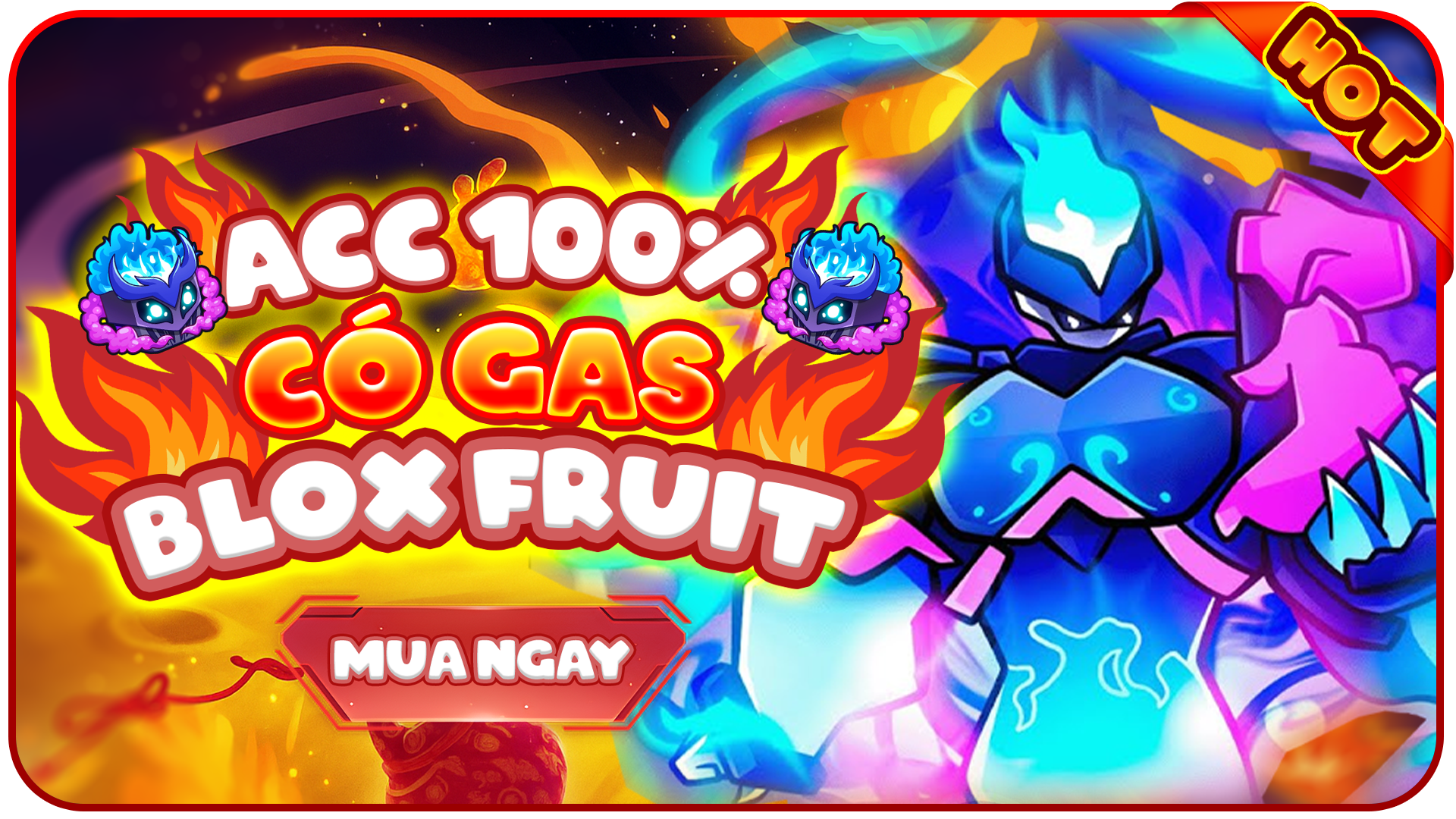 ACC CÓ TRÁI GAS RƯƠNG