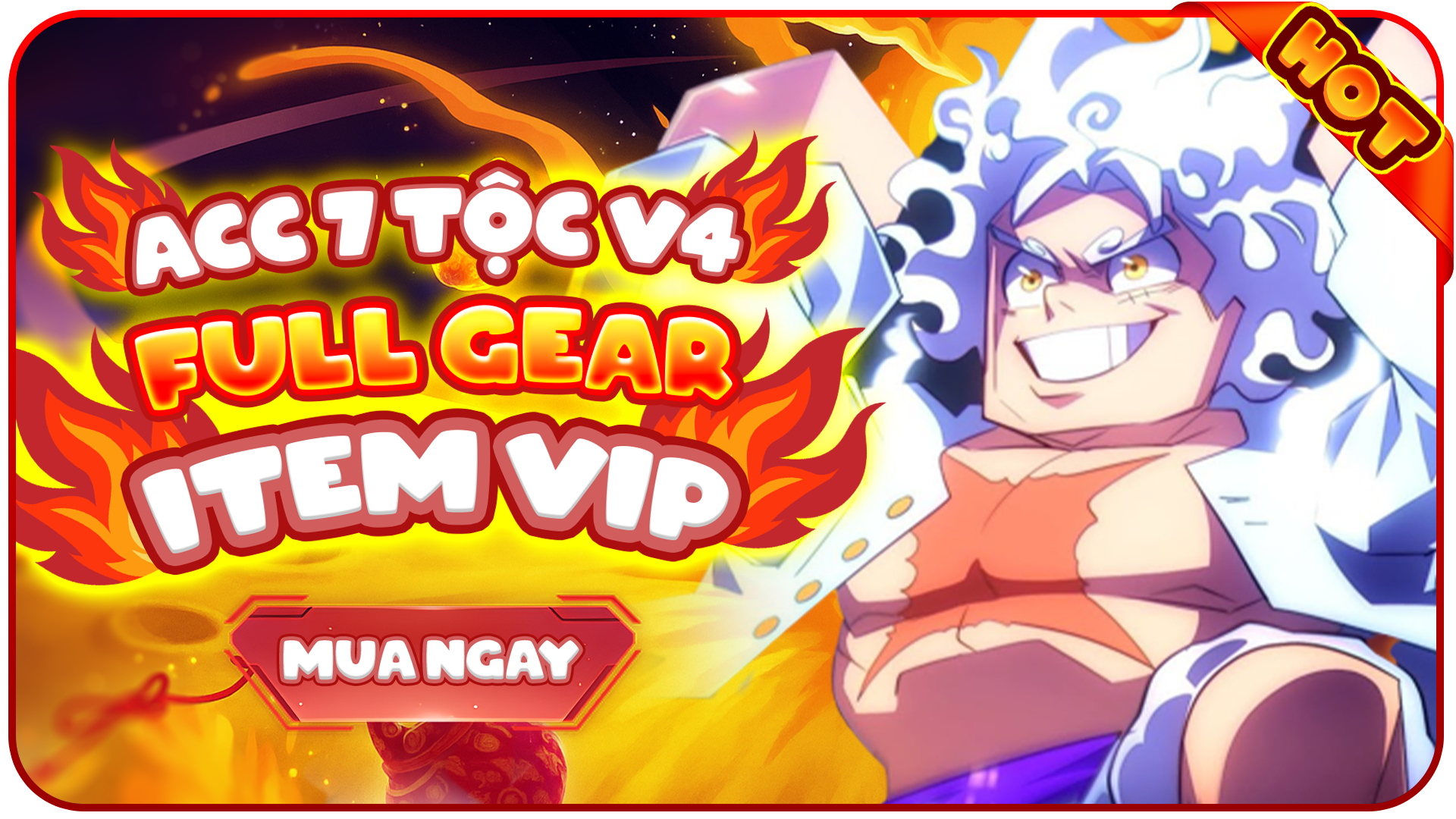 ACC 7 TỘC V4 FULL GEAR